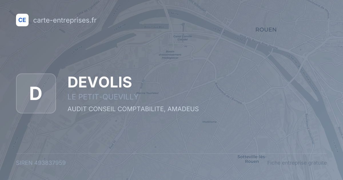 DEVOLIS — 493837959 — fiche entreprise