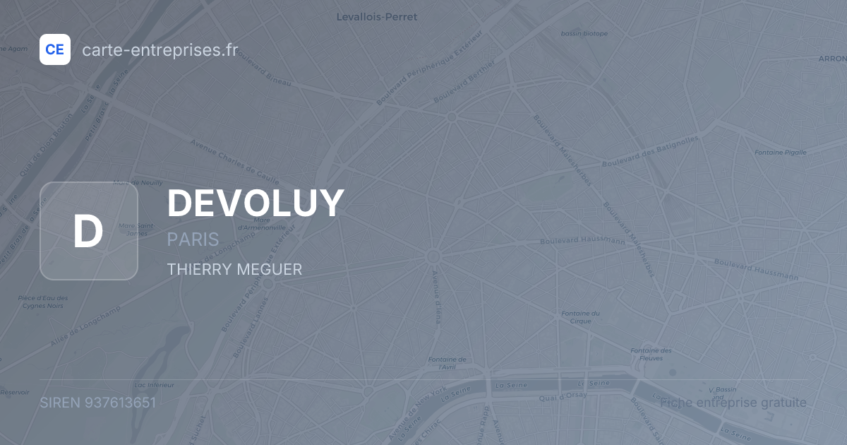 DEVOLUY — 937613651 — fiche entreprise