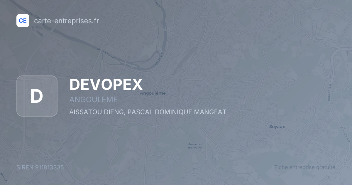 DEVOPEX — 911813335 — fiche entreprise