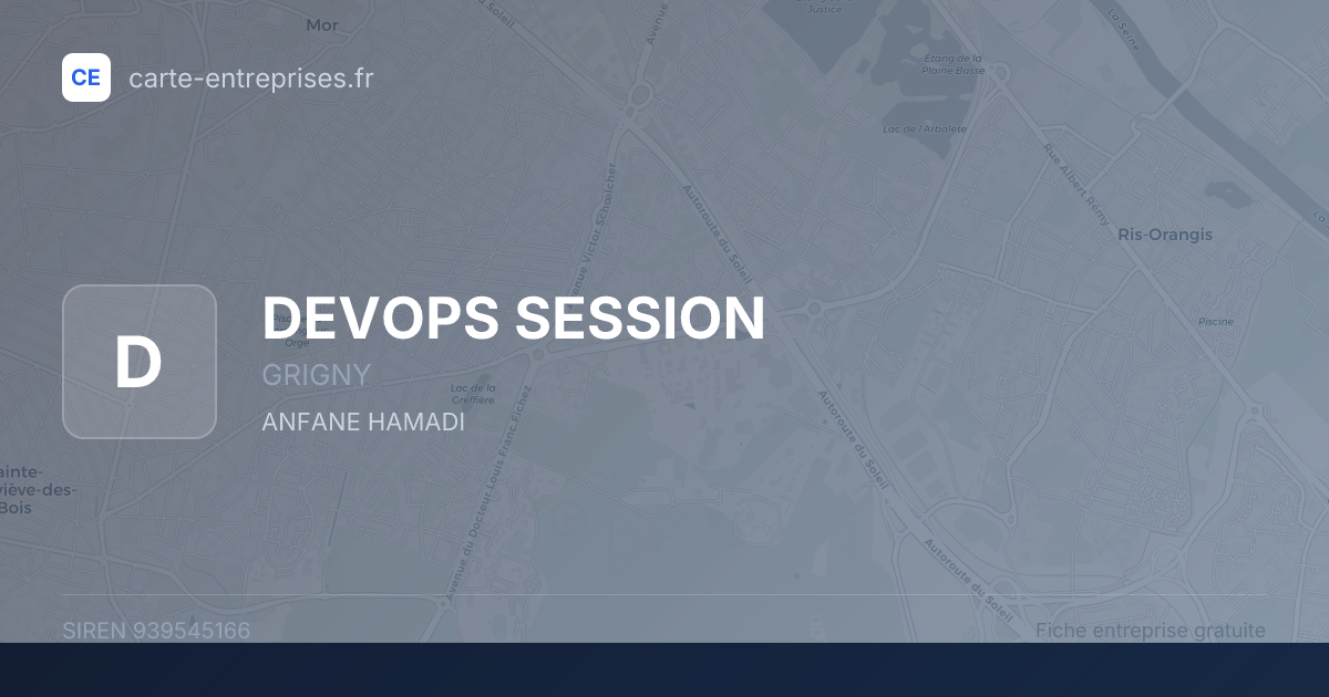 DEVOPS SESSION — 939545166 — fiche entreprise