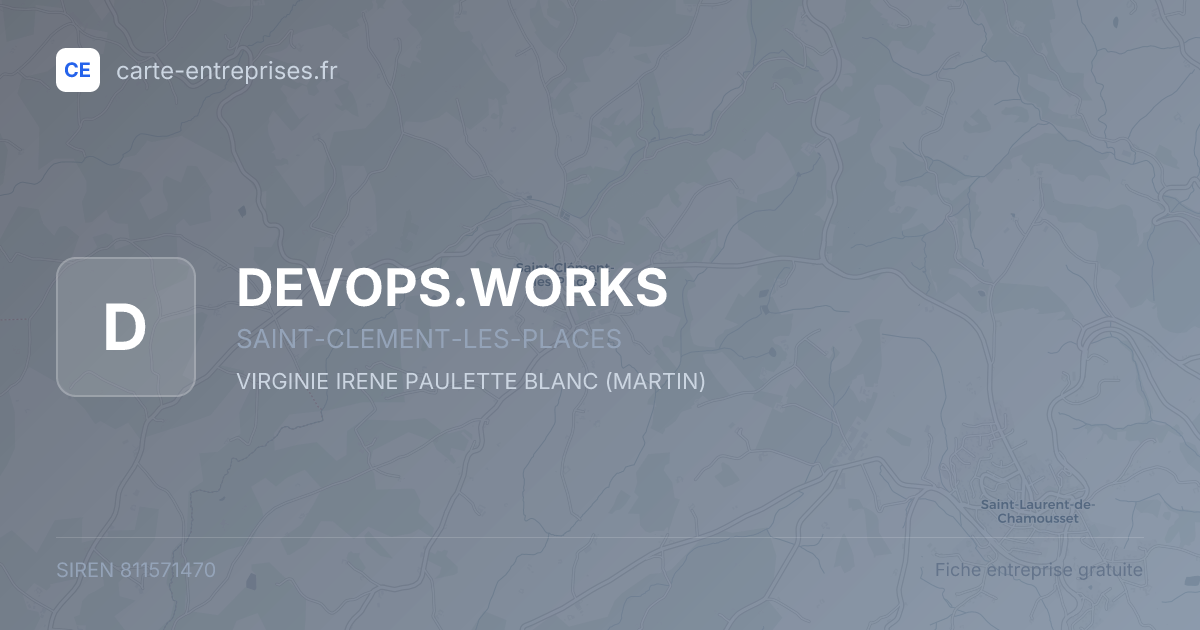 DEVOPS.WORKS — 811571470 — fiche entreprise