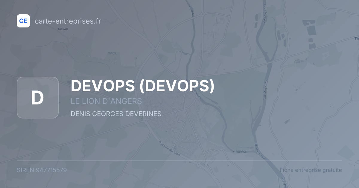 DEVOPS — 947715579 — fiche entreprise