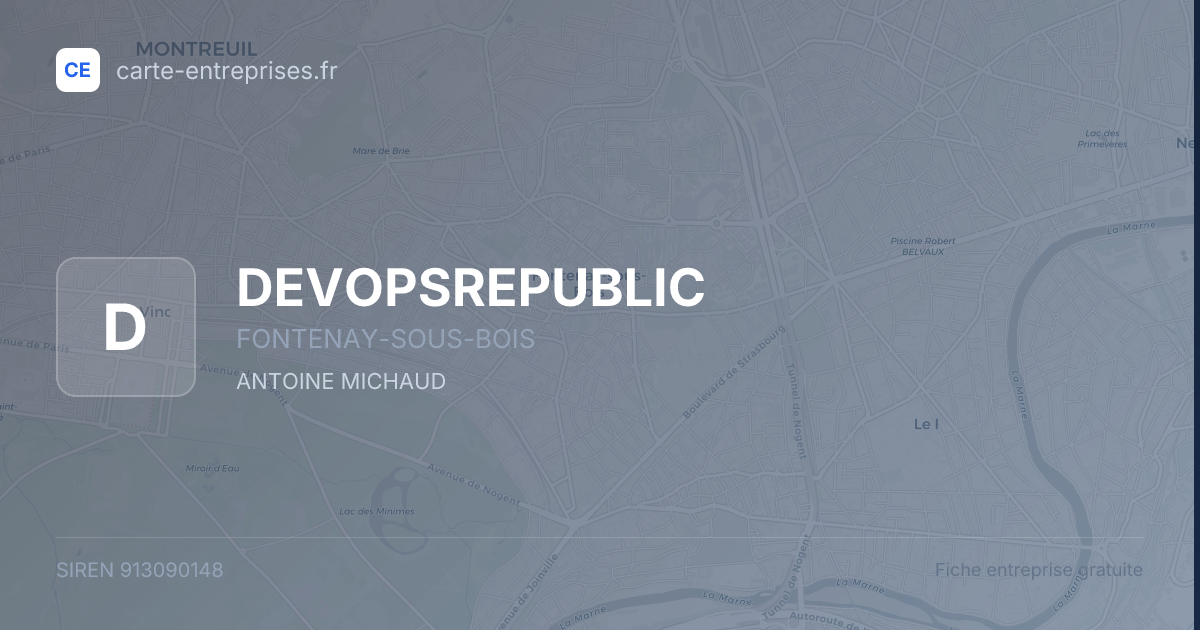 DEVOPSREPUBLIC — 913090148 — fiche entreprise