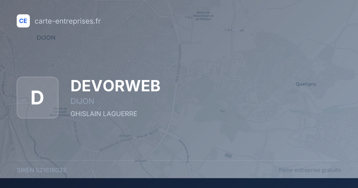 DEVORWEB — 521618033 — fiche entreprise