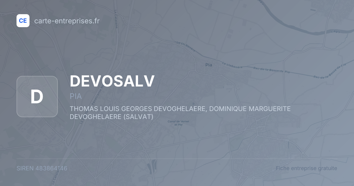 DEVOSALV — 483864146 — fiche entreprise