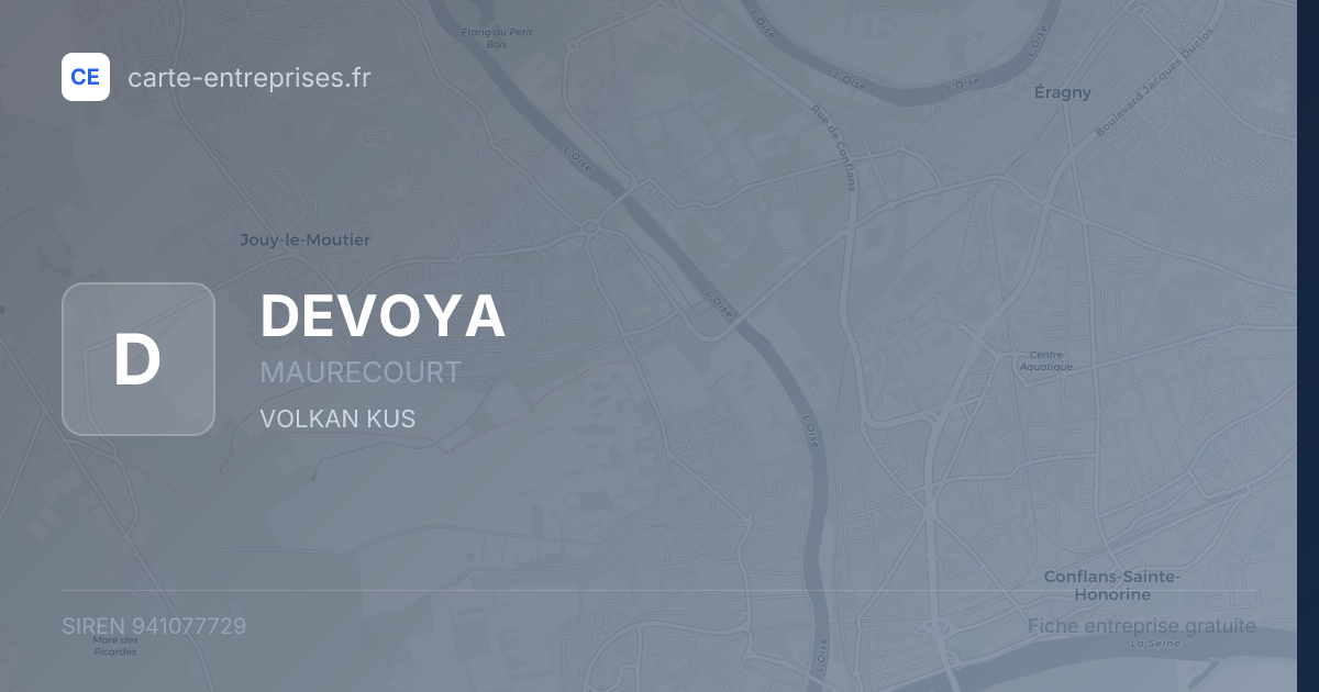 DEVOYA — 941077729 — fiche entreprise