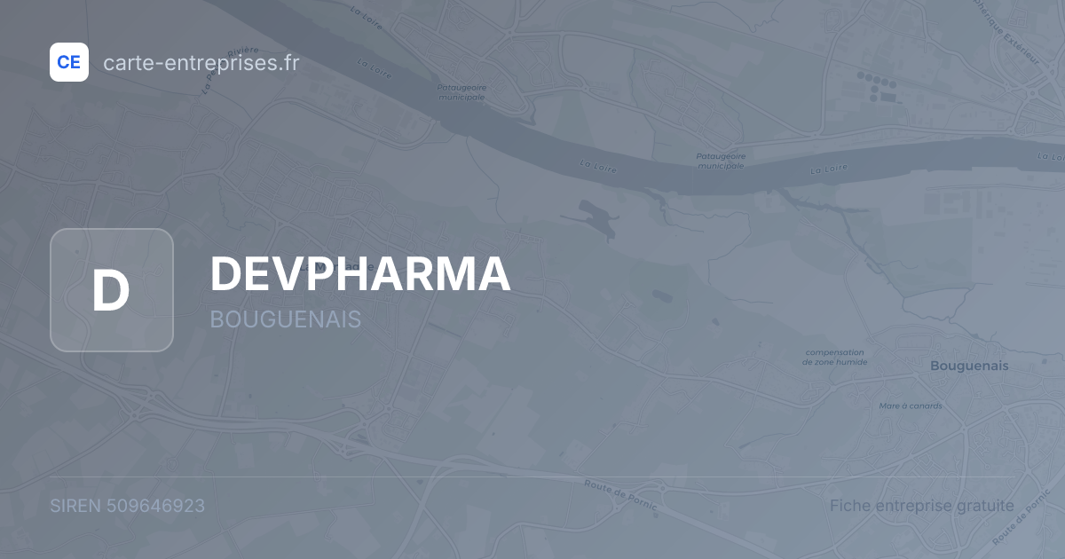 DEVPHARMA — 509646923 — fiche entreprise