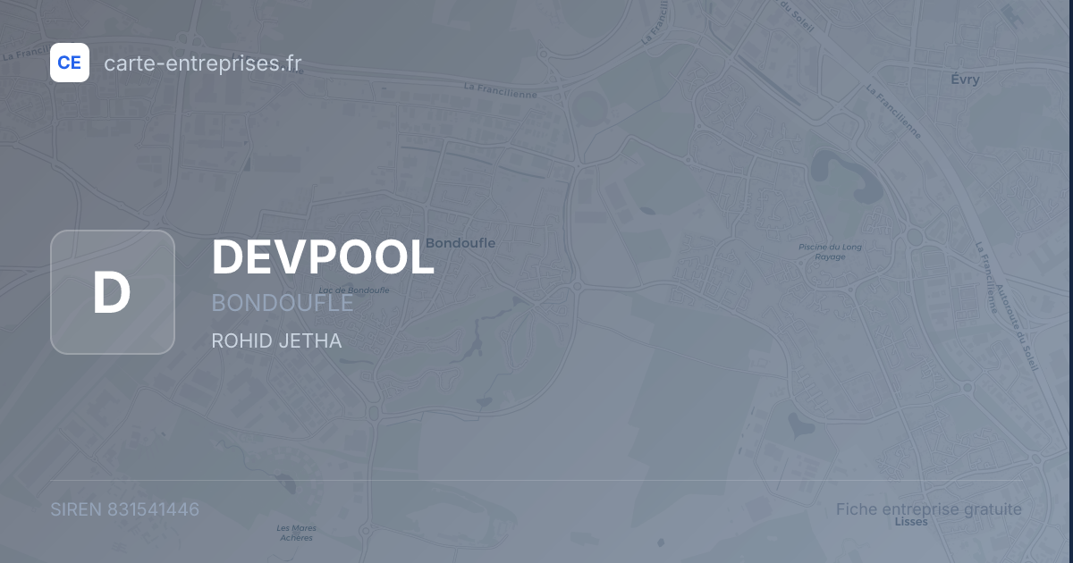 DEVPOOL — 831541446 — fiche entreprise