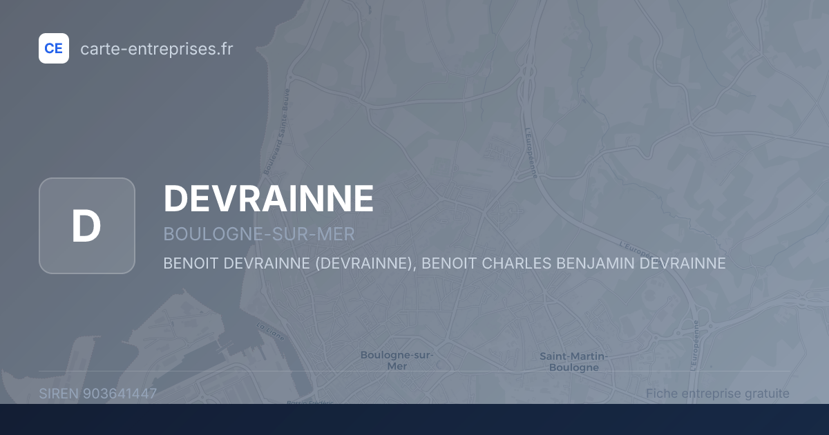 DEVRAINNE — 903641447 — fiche entreprise
