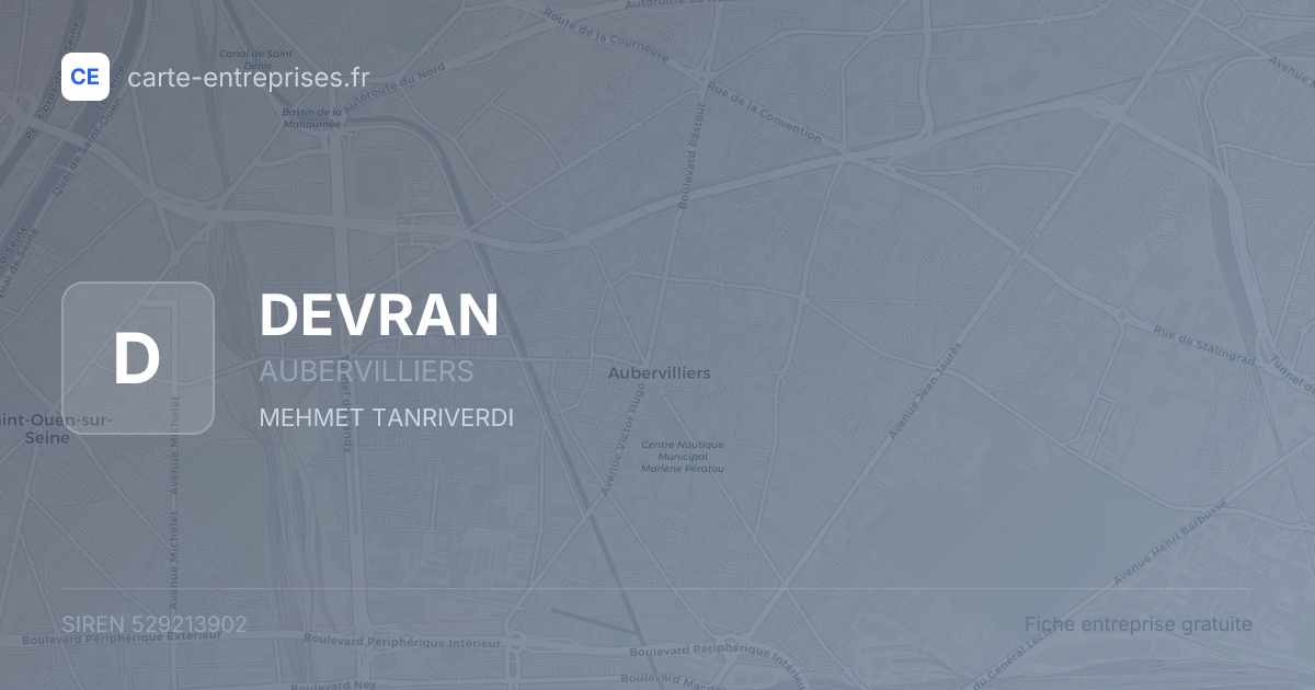 DEVRAN — 529213902 — fiche entreprise