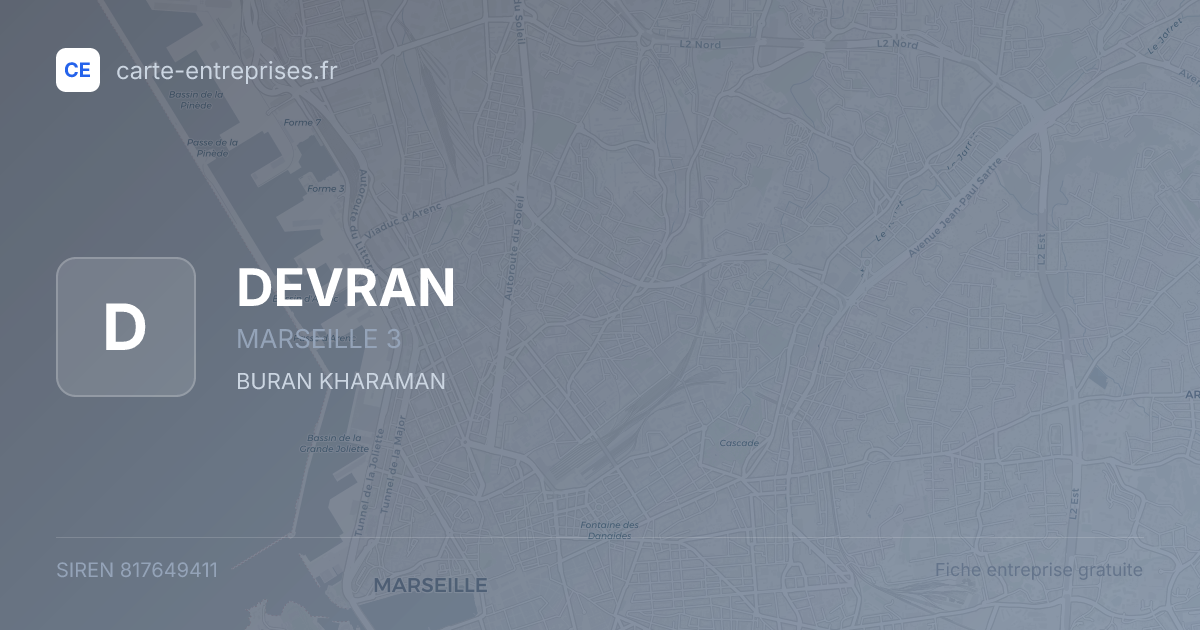 DEVRAN — 817649411 — fiche entreprise