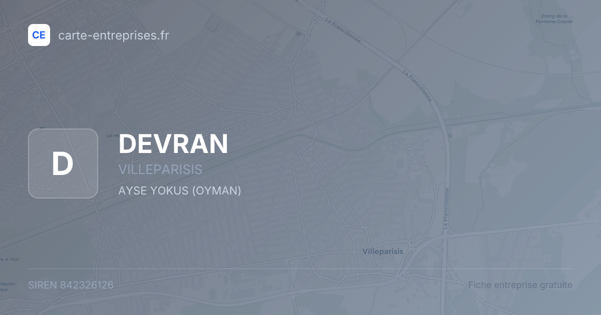 DEVRAN — 842326126 — fiche entreprise