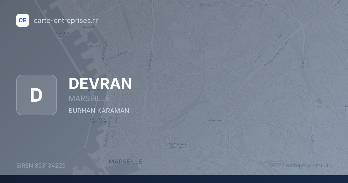 DEVRAN — 853134229 — fiche entreprise