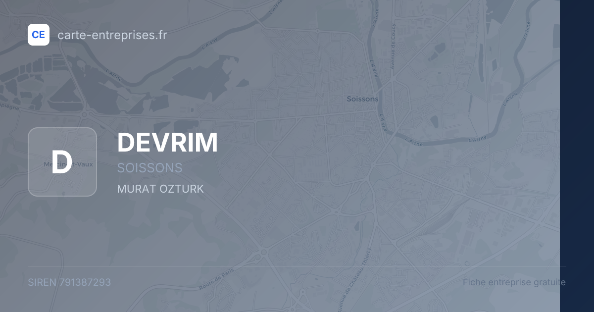 DEVRIM — 791387293 — fiche entreprise