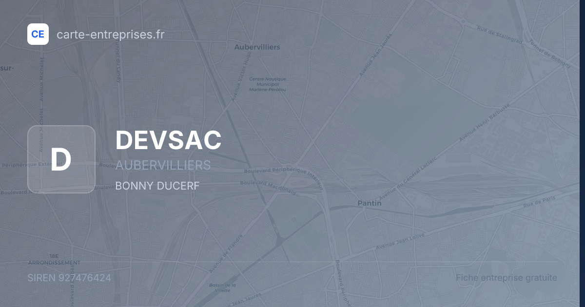 DEVSAC — 927476424 — fiche entreprise