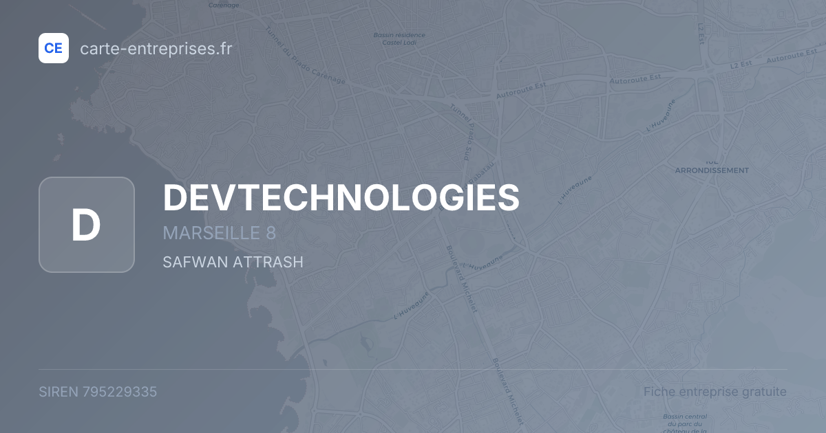 DEVTECHNOLOGIES — 795229335 — fiche entreprise