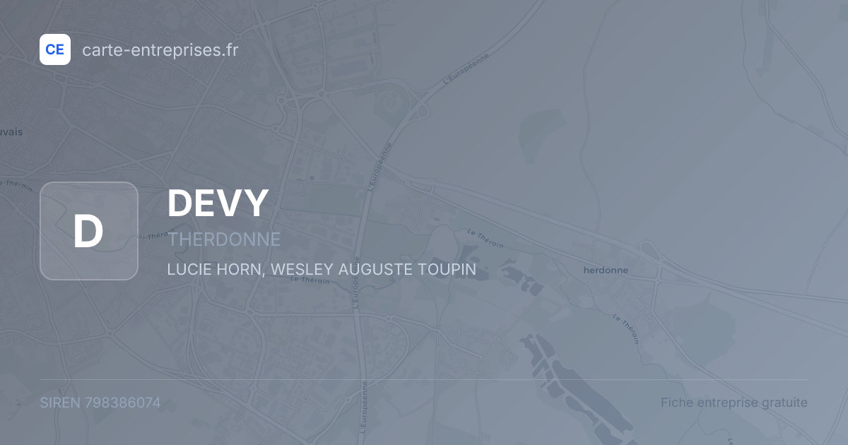 DEVY — 798386074 — fiche entreprise