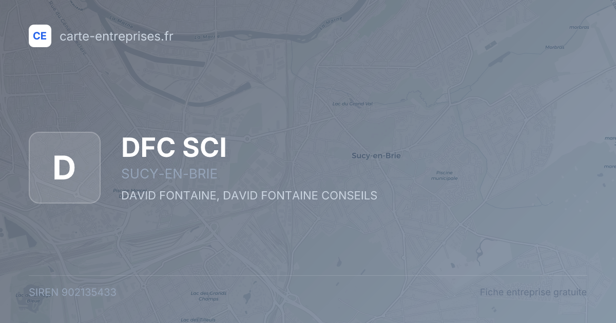 DFC SCI — 902135433 — fiche entreprise