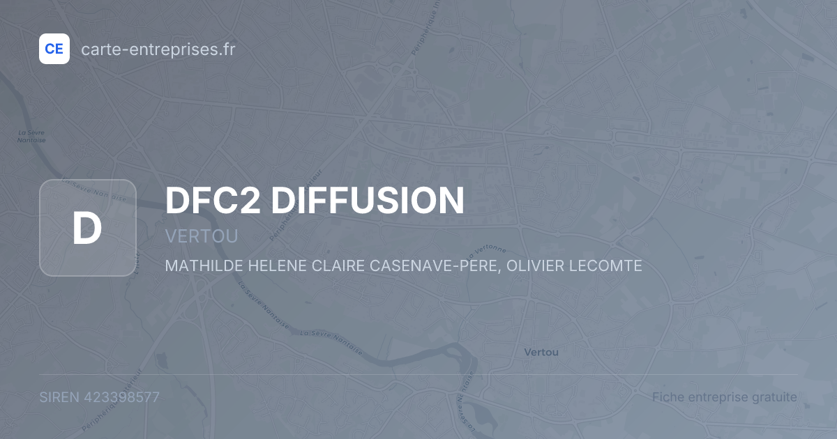 DFC2 DIFFUSION — 423398577 — fiche entreprise