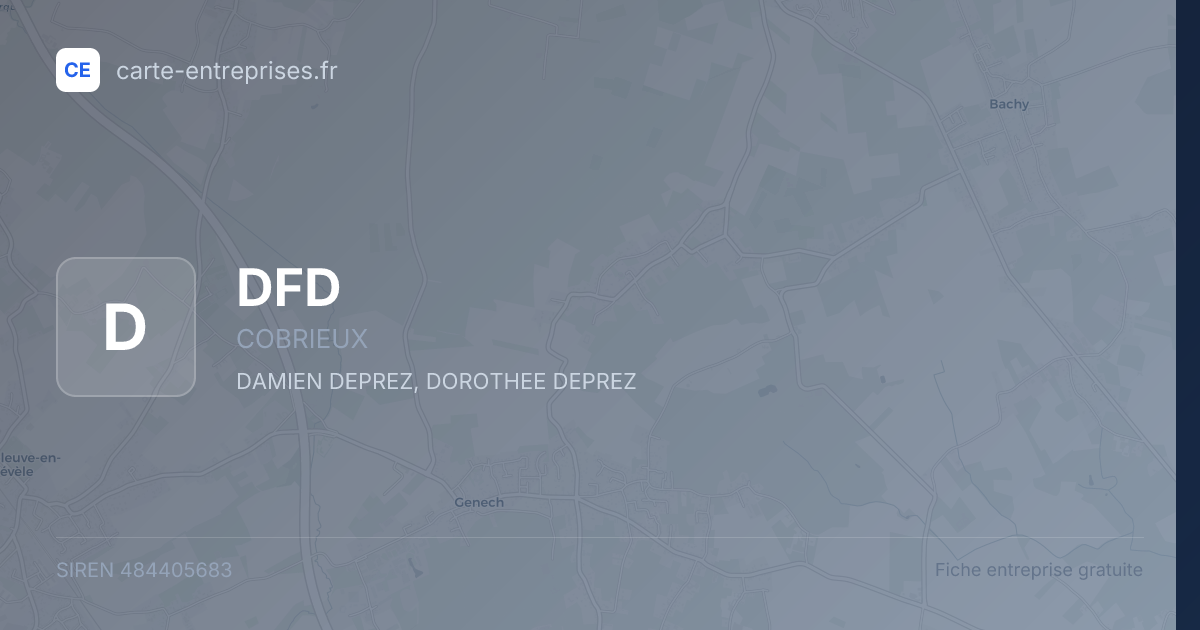 DFD — 484405683 — fiche entreprise