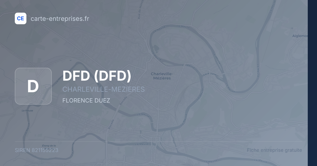 DFD — 821155223 — fiche entreprise