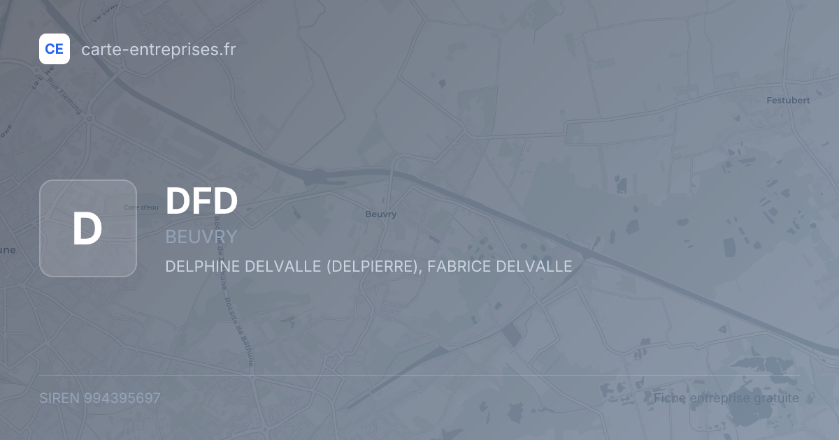 DFD — 994395697 — fiche entreprise