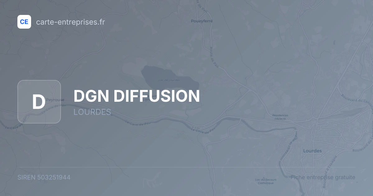 DGN DIFFUSION — 503251944 — fiche entreprise