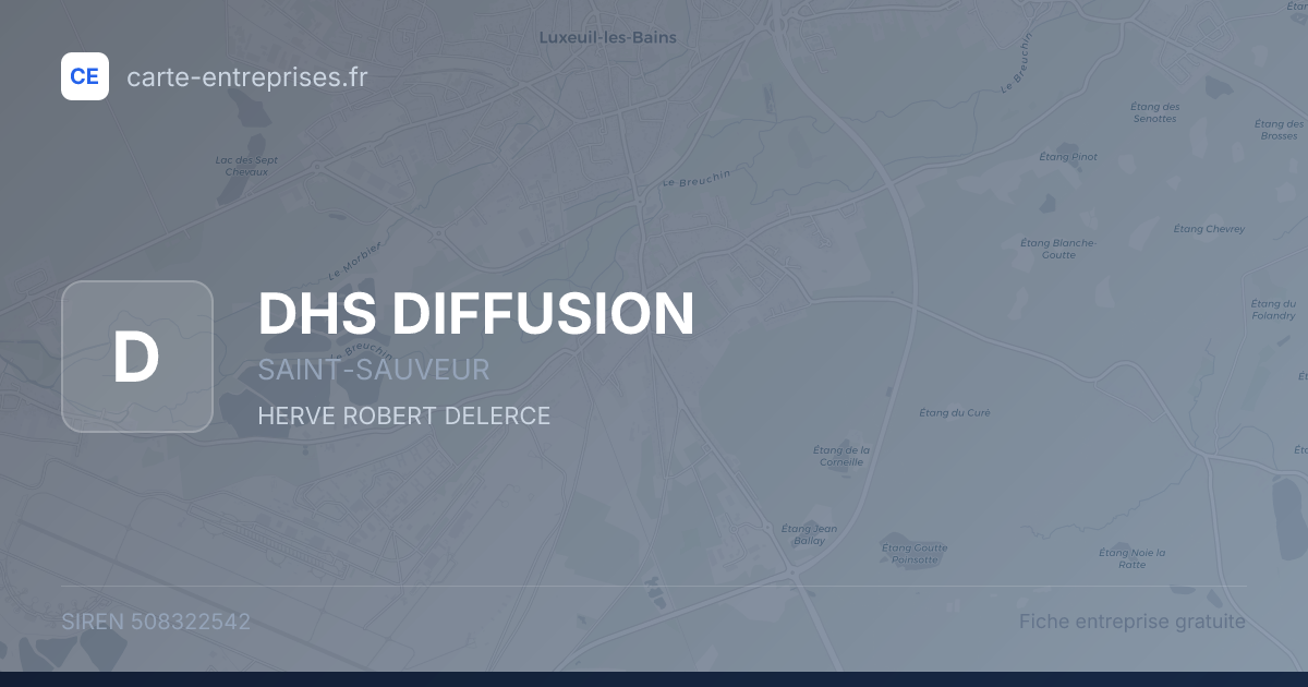 DHS DIFFUSION — 508322542 — fiche entreprise