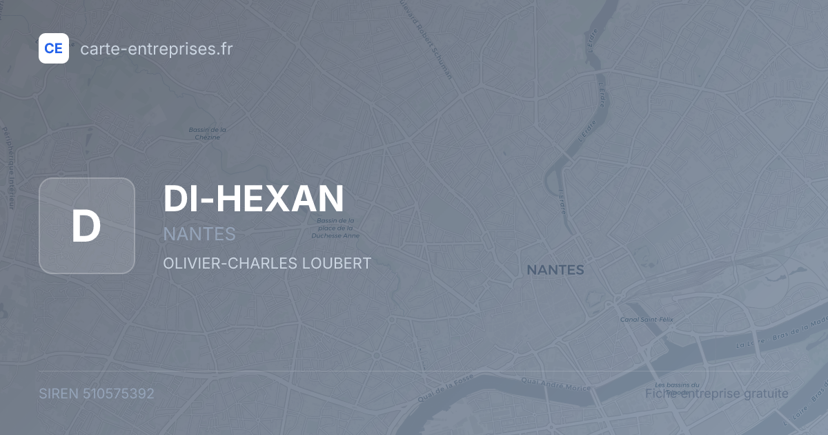 DI-HEXAN — 510575392 — fiche entreprise