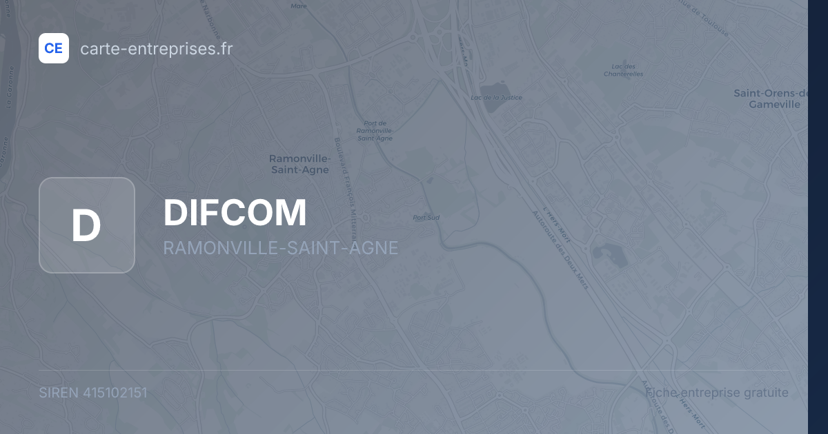 DIFCOM — 415102151 — fiche entreprise