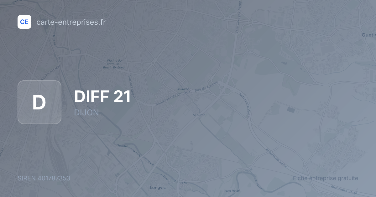 DIFF 21 — 401787353 — fiche entreprise