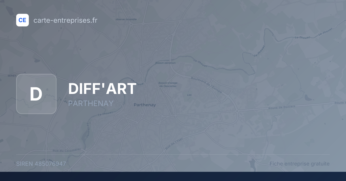 DIFF'ART — 485076947 — fiche entreprise