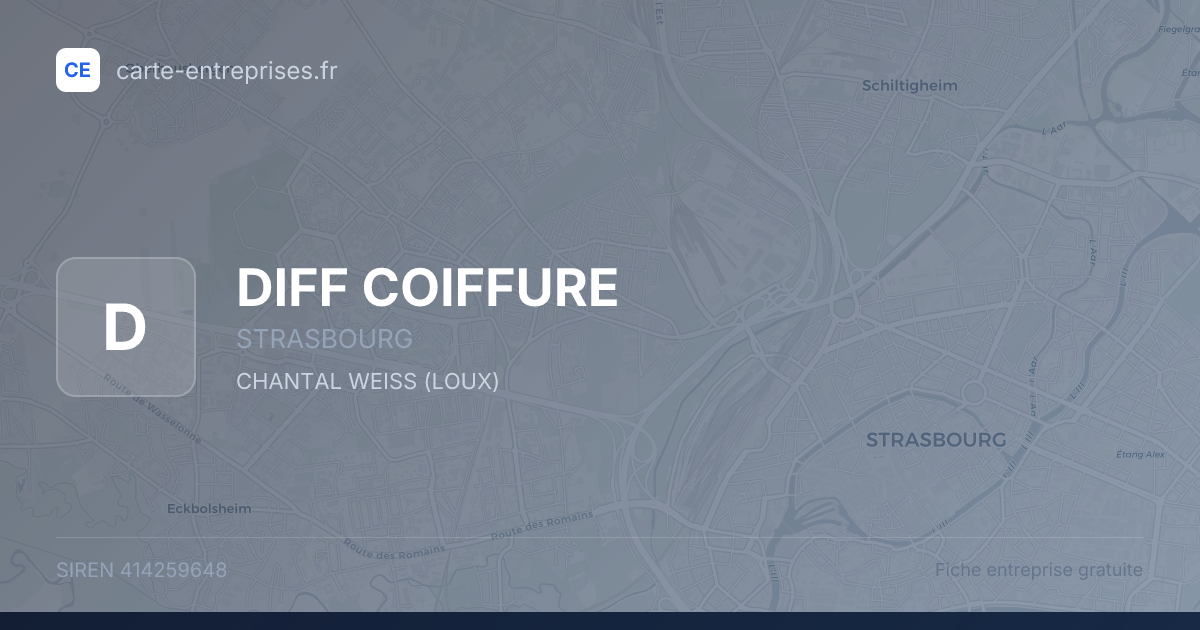 DIFF COIFFURE — 414259648 — fiche entreprise