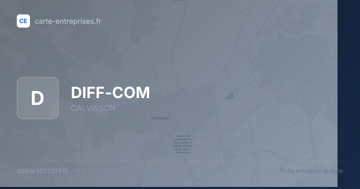 DIFF-COM — 352332415 — fiche entreprise
