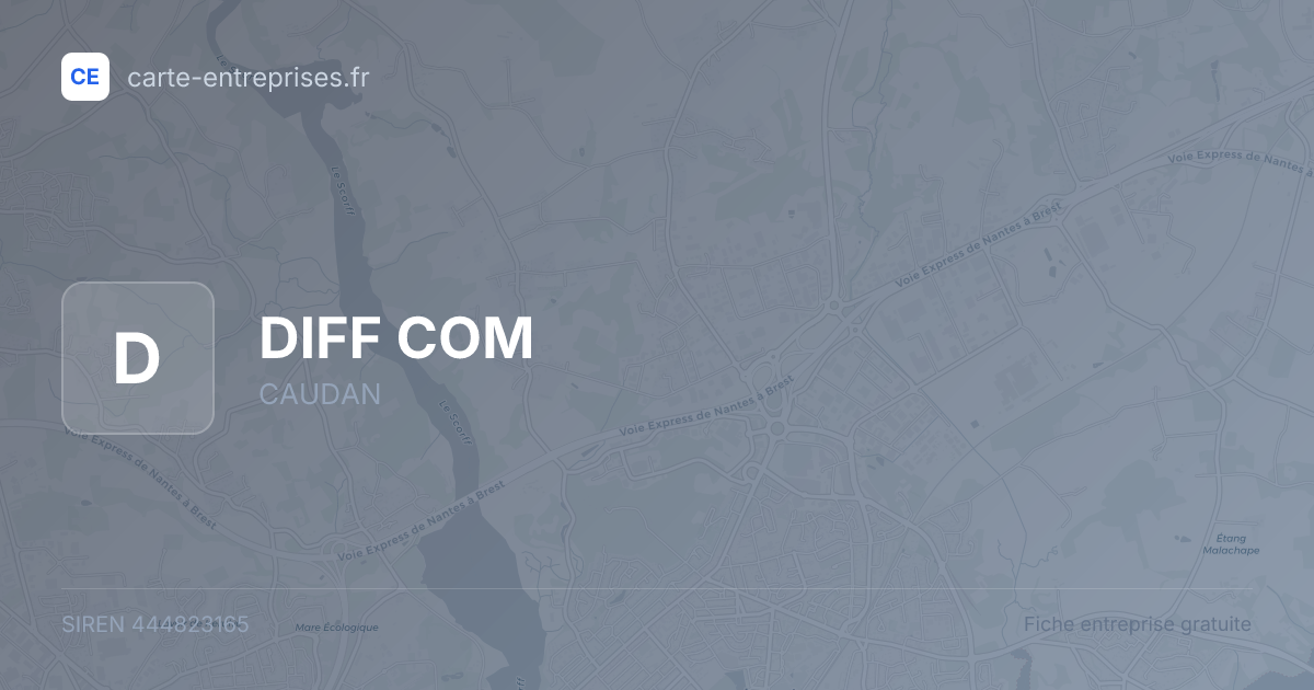 DIFF COM — 444823165 — fiche entreprise