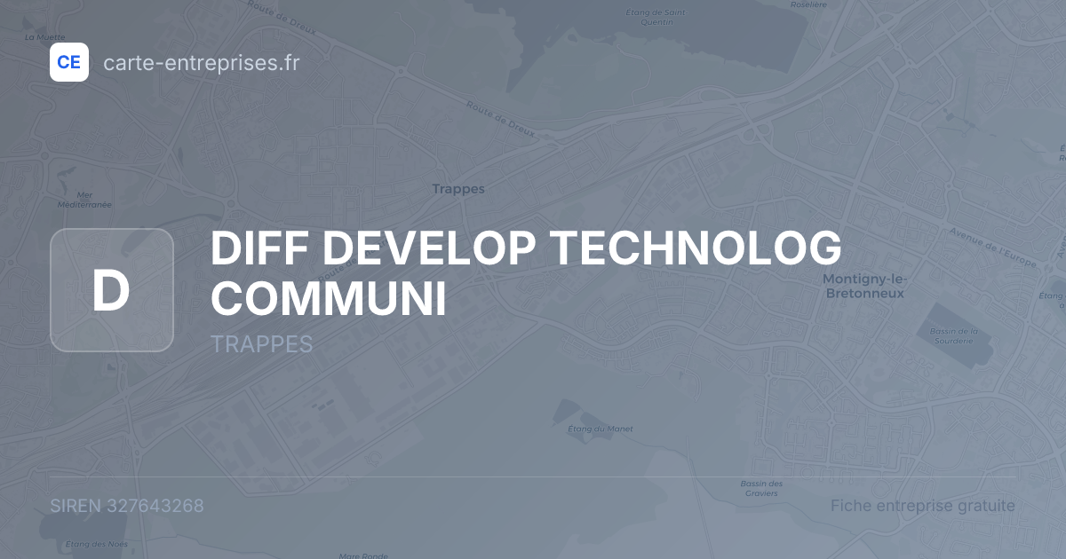 DIFF DEVELOP TECHNOLOG COMMUNI — 327643268 — fiche entreprise