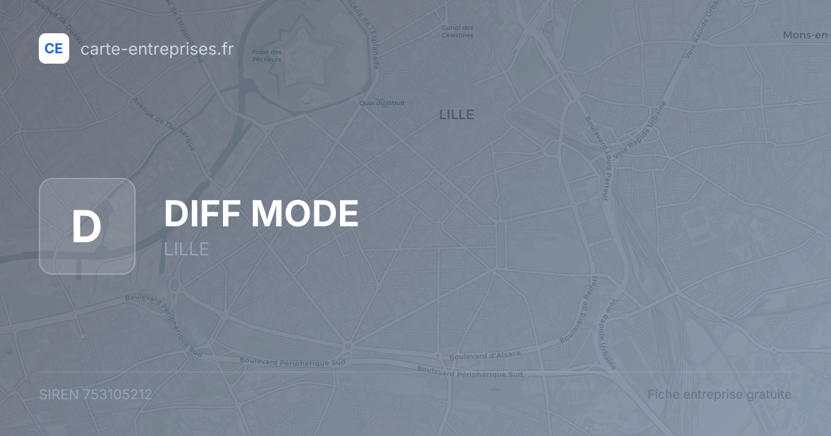 DIFF MODE — 753105212 — fiche entreprise