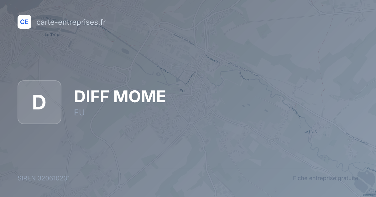 DIFF MOME — 320610231 — fiche entreprise
