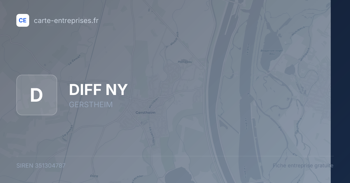 DIFF NY — 351304787 — fiche entreprise