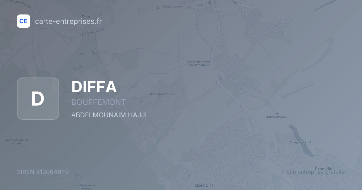 DIFFA — 813064649 — fiche entreprise