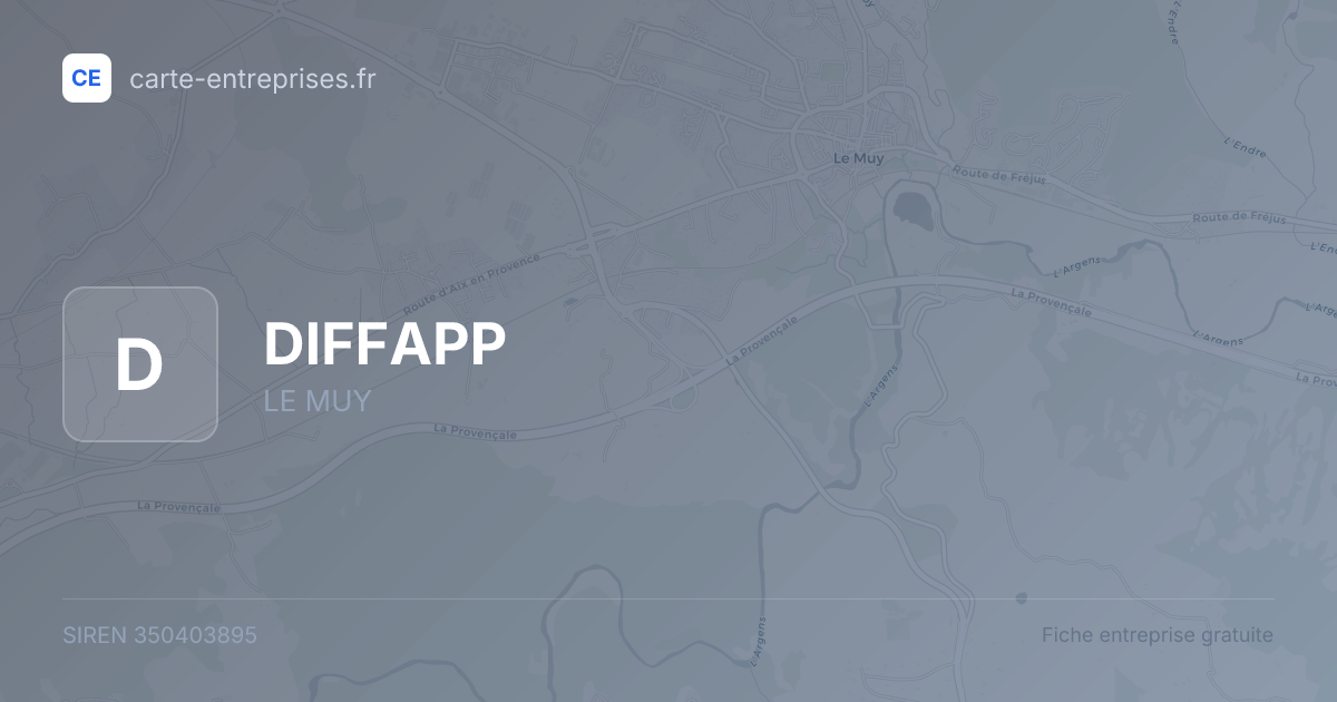 DIFFAPP — 350403895 — fiche entreprise