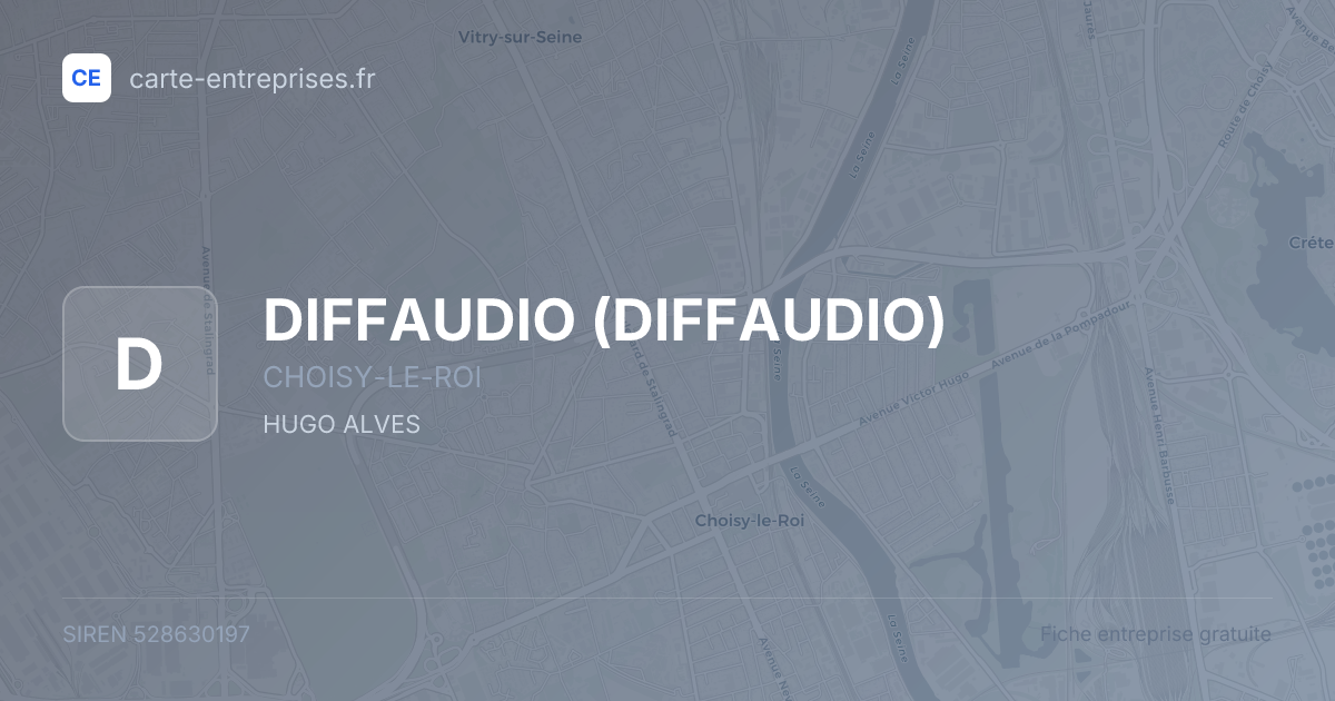 DIFFAUDIO — 528630197 — fiche entreprise