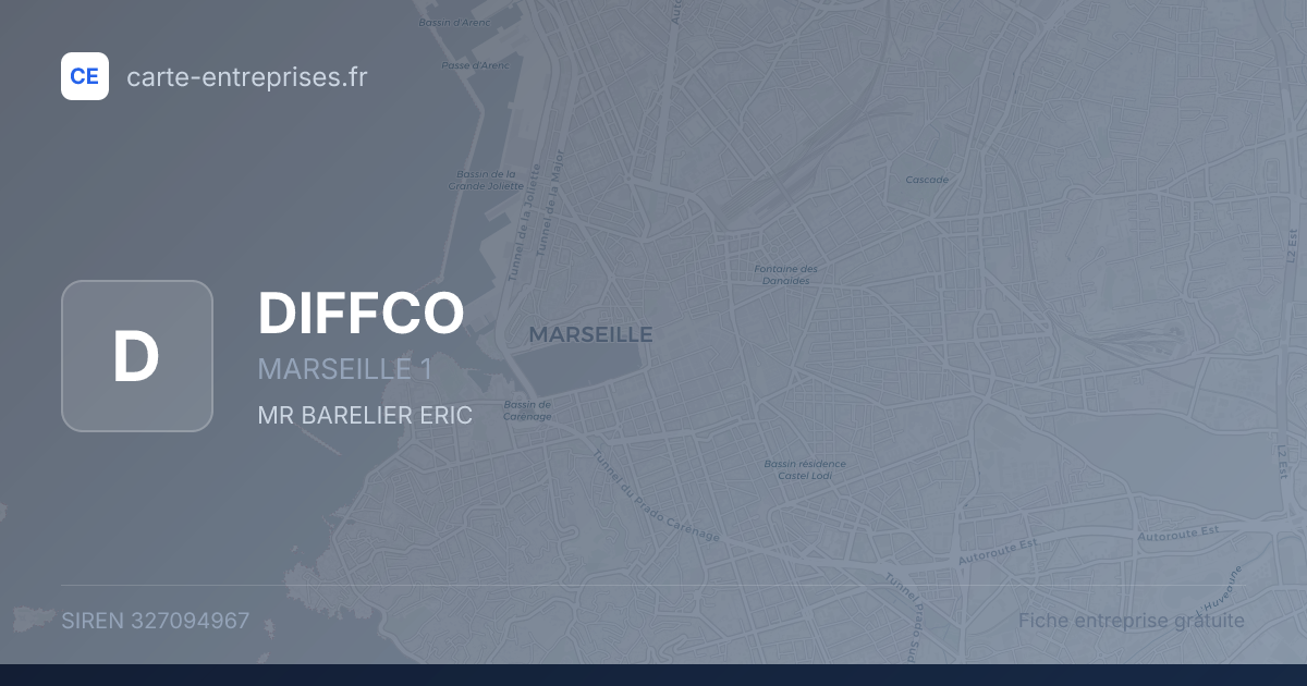 DIFFCO — 327094967 — fiche entreprise