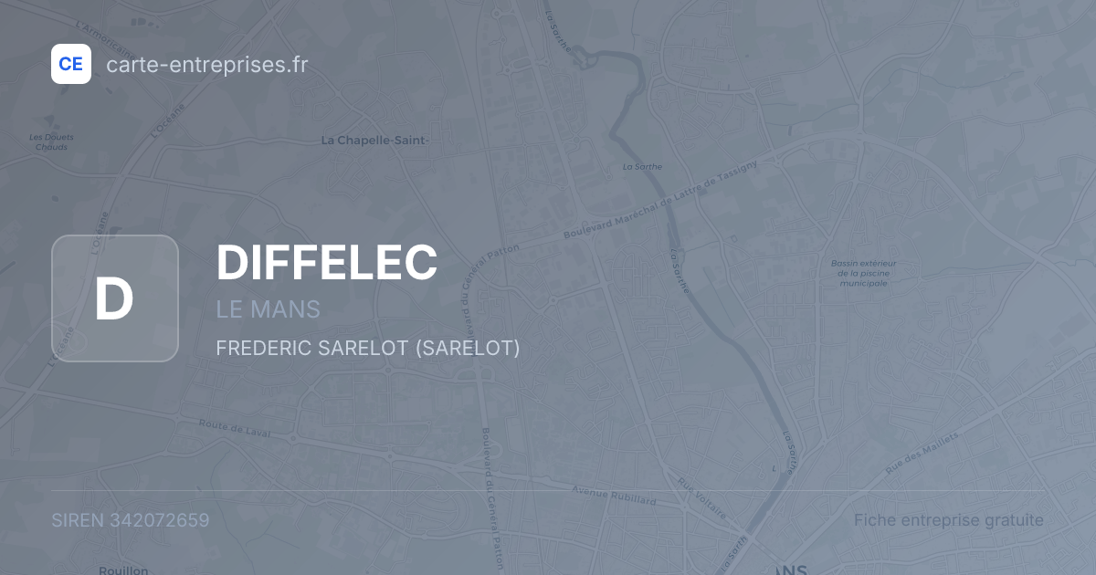 DIFFELEC — 342072659 — fiche entreprise