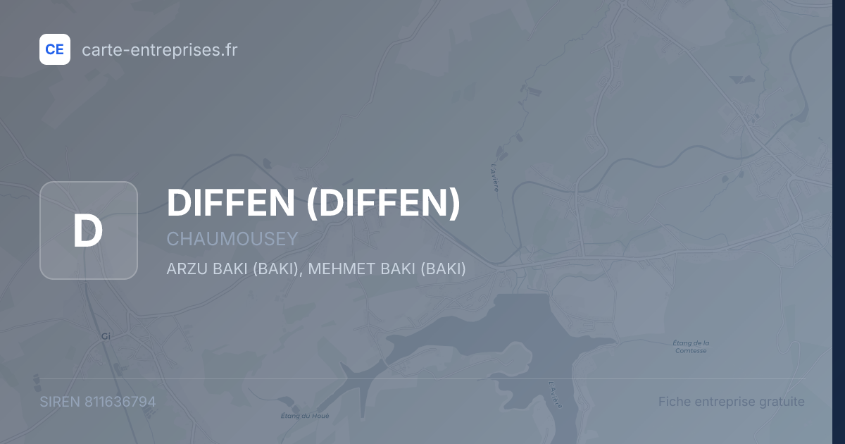 DIFFEN — 811636794 — fiche entreprise