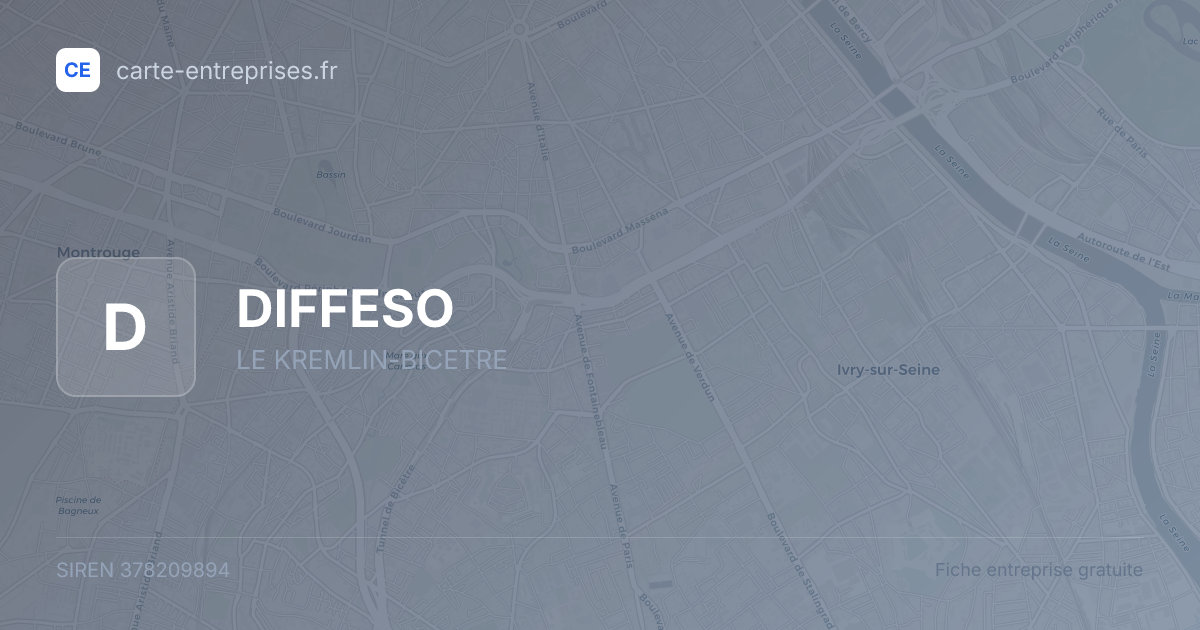 DIFFESO — 378209894 — fiche entreprise