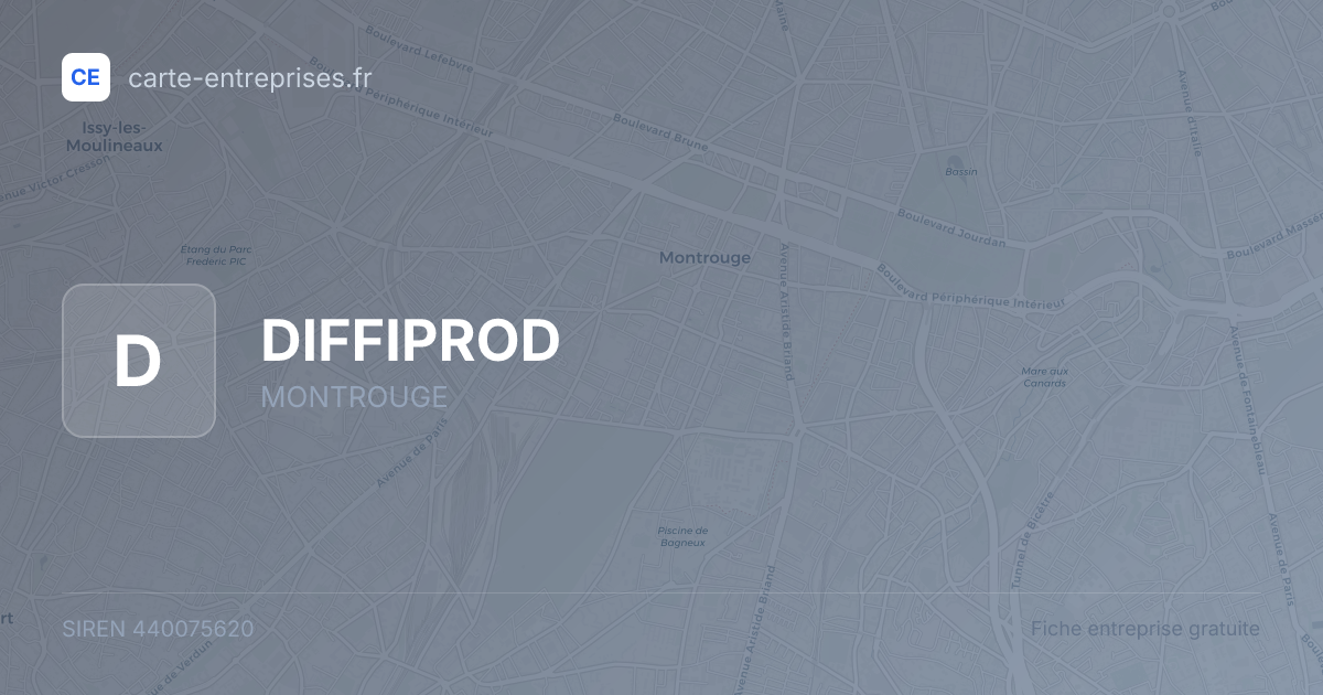DIFFIPROD — 440075620 — fiche entreprise