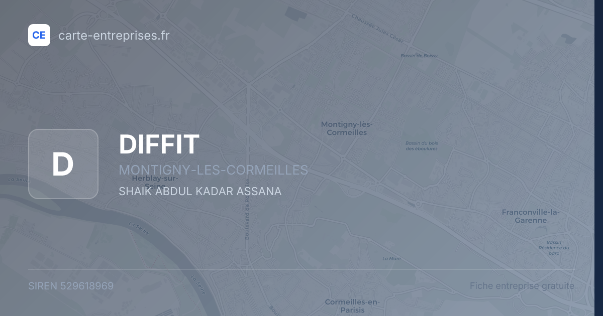 DIFFIT — 529618969 — fiche entreprise
