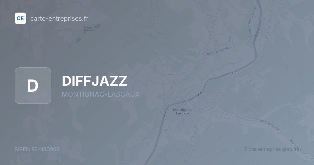 DIFFJAZZ — 834190068 — fiche entreprise