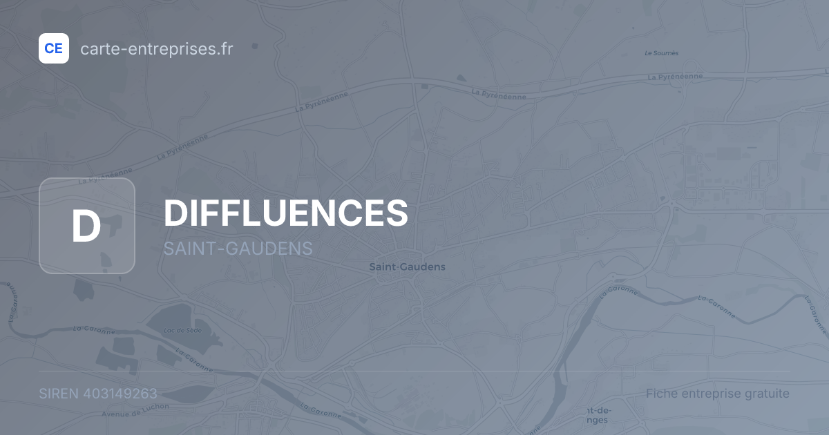DIFFLUENCES — 403149263 — fiche entreprise